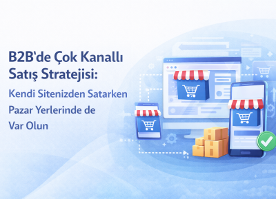 B2B’de Çok Kanallı Satış Stratejisi: Kendi Sitenizden Satarken Pazar Yerlerinde de Var Olun