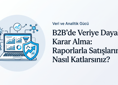 B2B’de Veriye Dayalı Karar Alma: Raporlarla Satışlarınızı Nasıl Katlarsınız?
