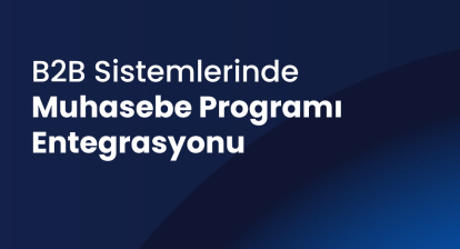 B2B Sistemlerinde Muhasebe Programı Entegrasyonu