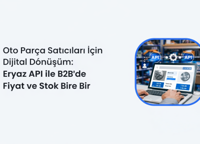 Oto Parça Satıcıları İçin Dijital Dönüşüm: Eryaz API ile B2B’de Fiyat ve Stok Bire Bir