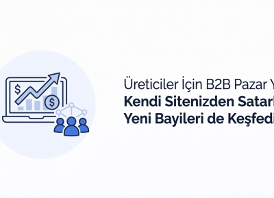 Üreticiler İçin B2B Pazar Yerleri: Kendi Sitenizden Satarken Yeni Bayileri de Keşfedin